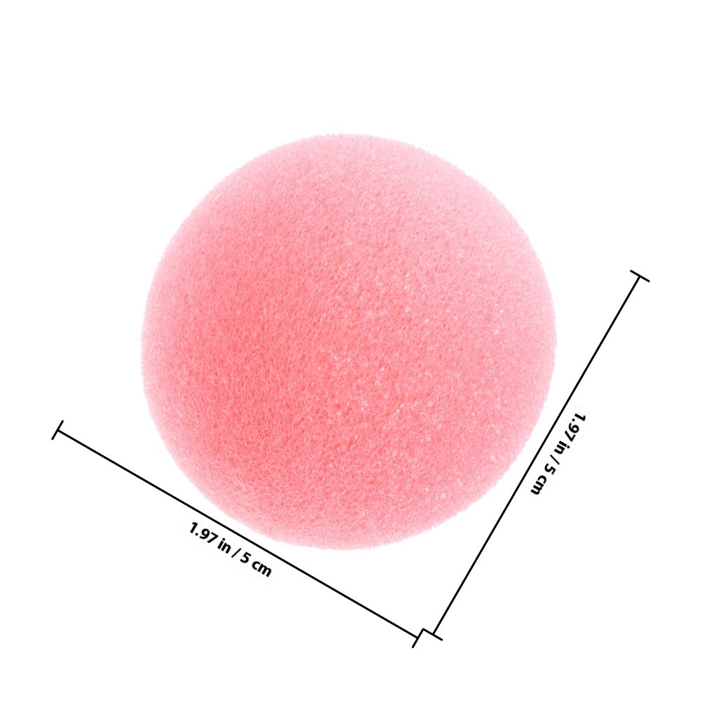 30Pcs Soft Foam Clown Nose Red - Cosplay Prop Foam ulasan dan harga