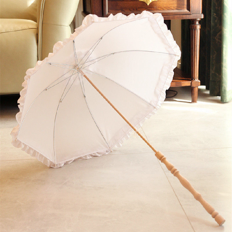 Floating feather parasol, wood - Cosplay Floating Prop ulasan dan harga