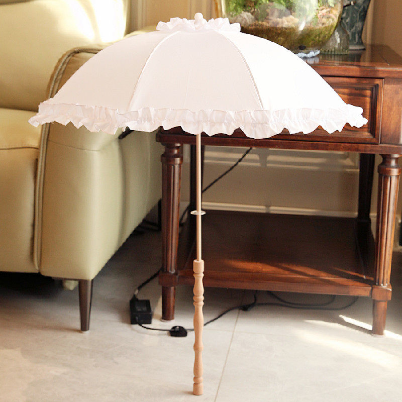 Floating feather parasol, wood - Cosplay Floating Prop ulasan dan harga