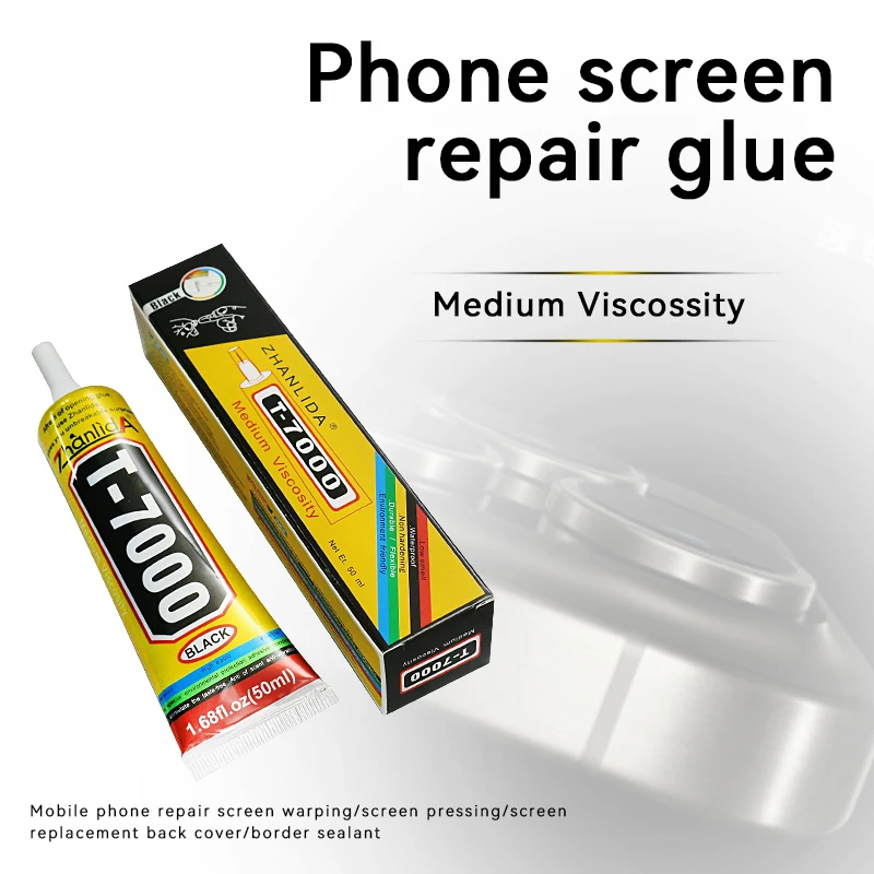T7000 Black Contact Cellphone  - Contact Cement Glue ulasan dan harga