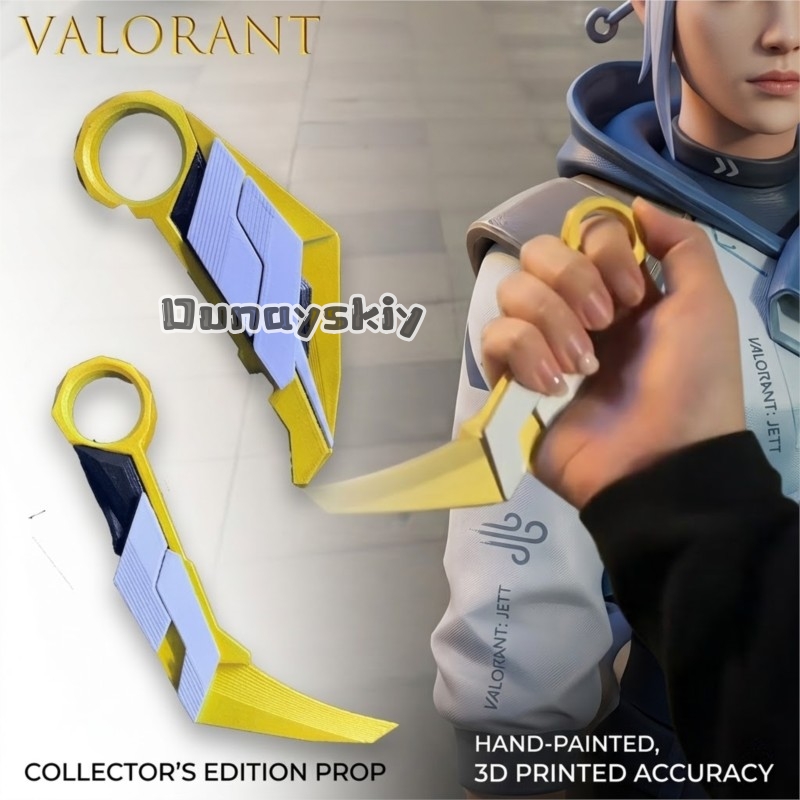 LWW*18 Purple Gold Claw Blade  - Cosplay Prop Designer ulasan dan harga