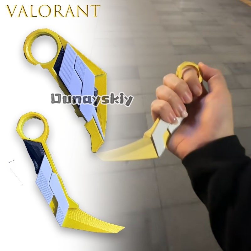 LWW*18 Purple Gold Claw Blade  - Cosplay Prop Designer ulasan dan harga