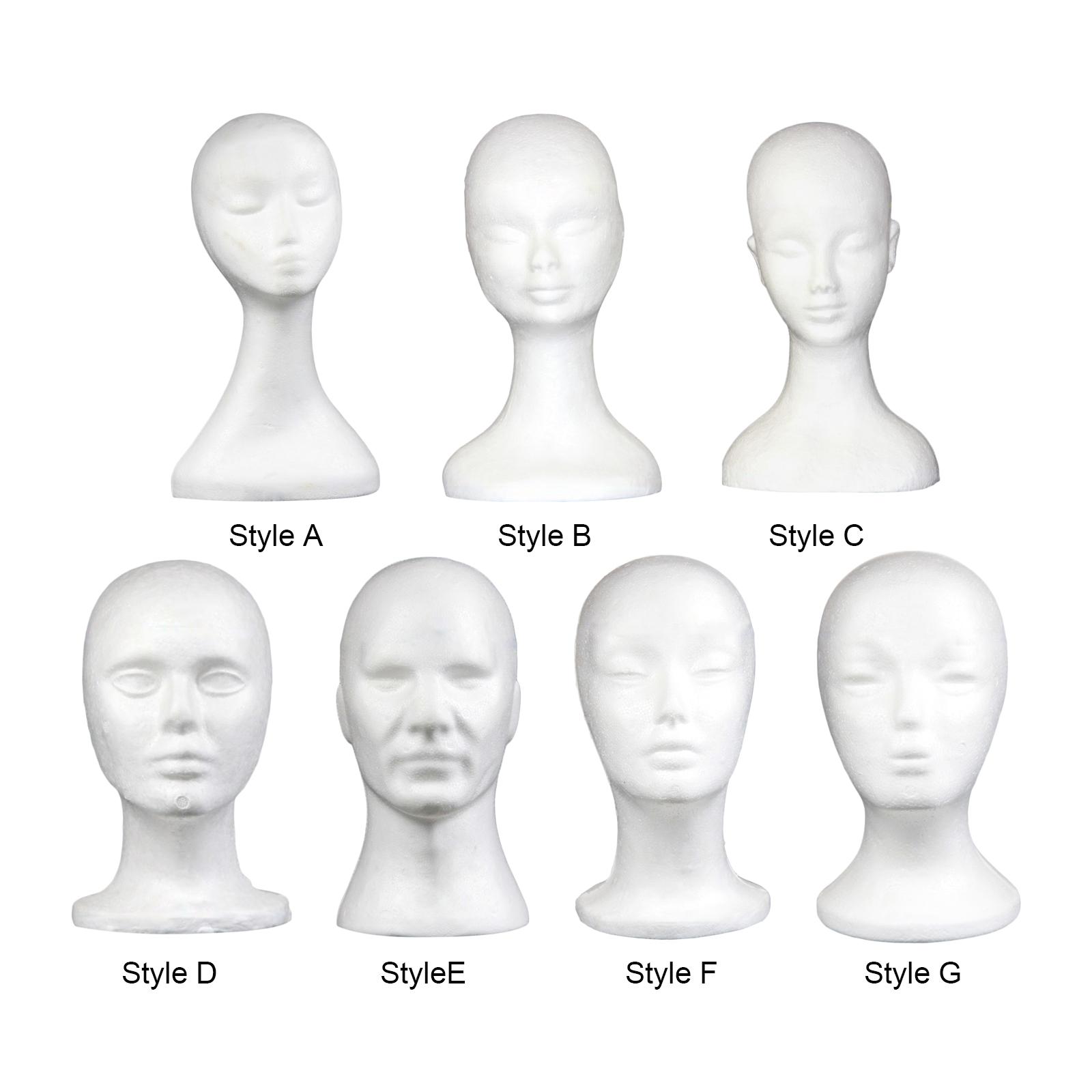 Foam Mannequin Head /Foam Mann - Cosplay Prop Foam ulasan dan harga