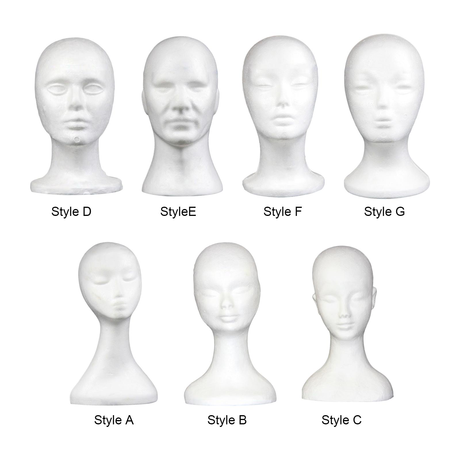 Foam Mannequin Head /Foam Mann - Cosplay Prop Foam ulasan dan harga