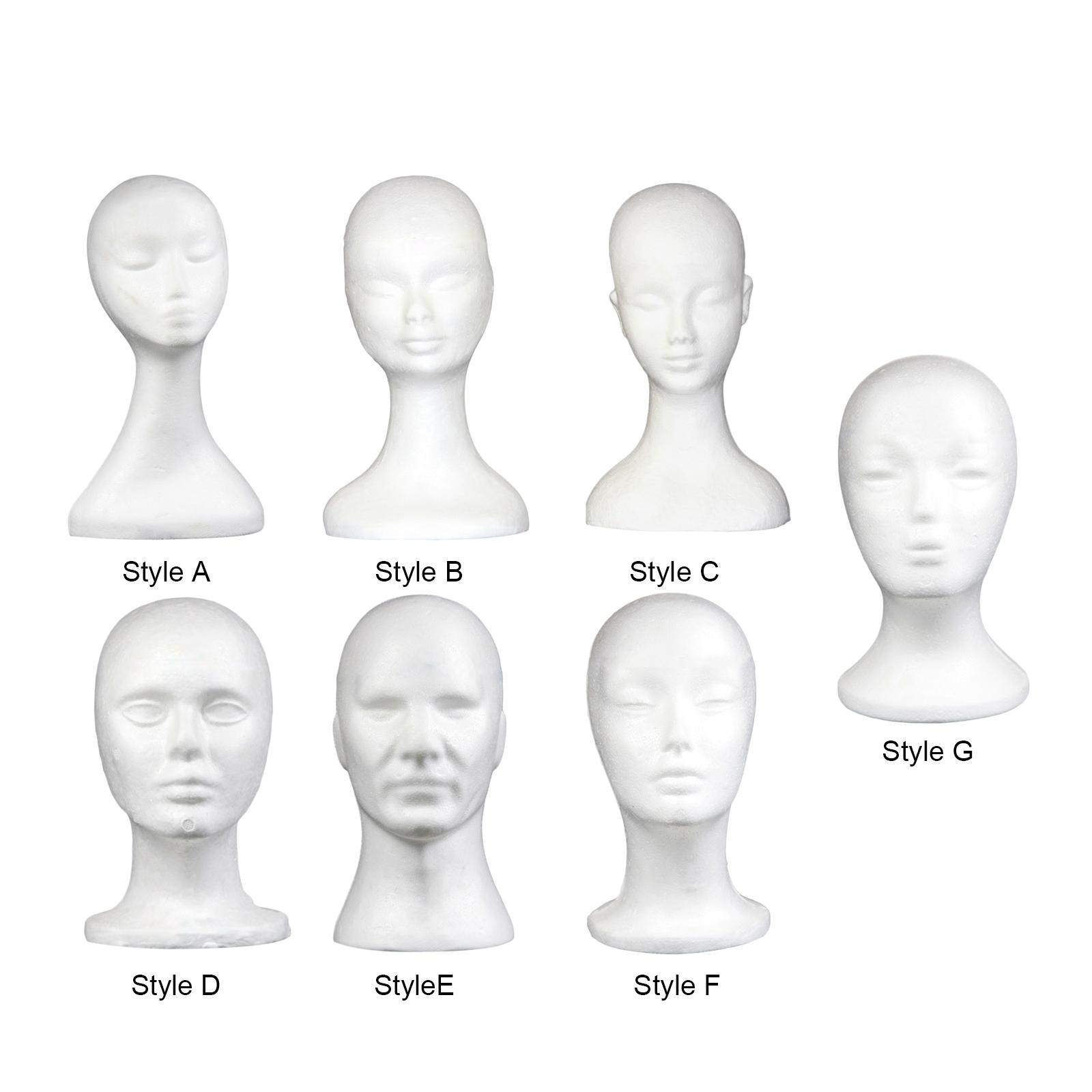 Foam Mannequin Head /Foam Mann - Cosplay Prop Foam ulasan dan harga