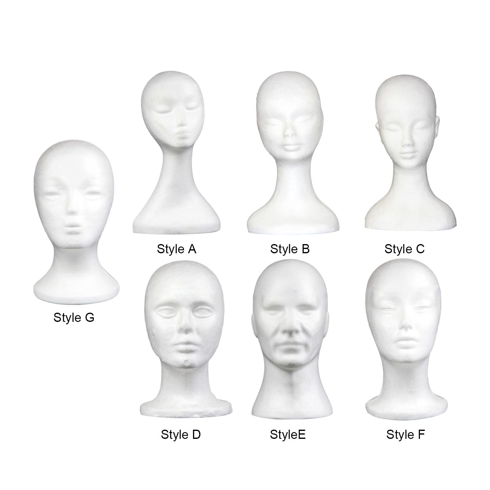 Foam Mannequin Head /Foam Mann - Cosplay Prop Foam ulasan dan harga