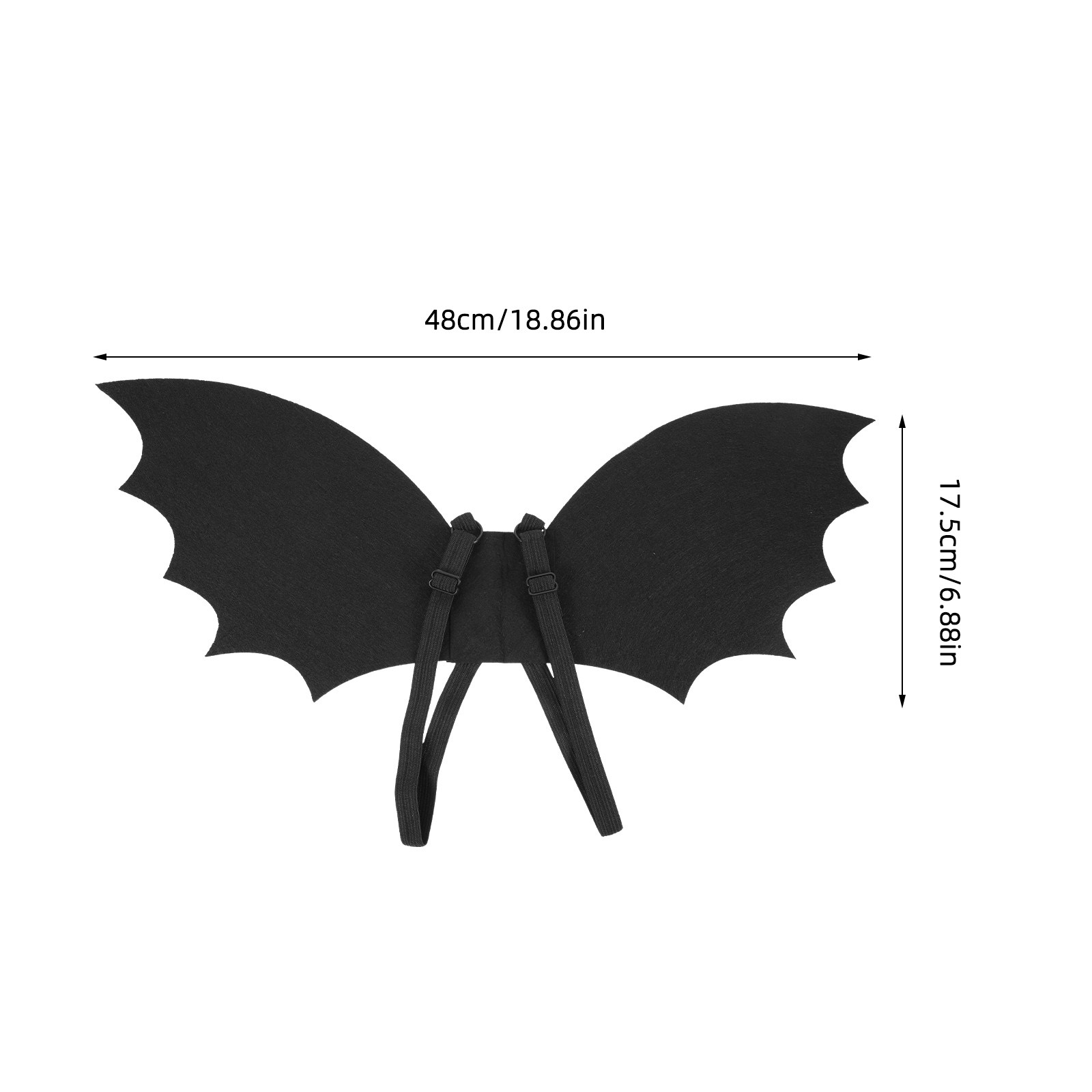 Halloween Bat Wing Black Cospl - Cosplay Bat Prop ulasan dan harga