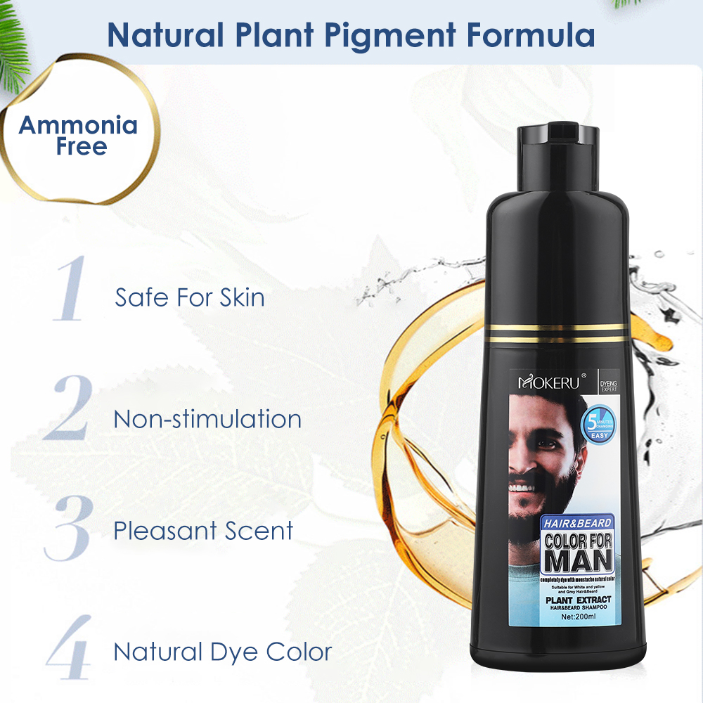 Natural Permanent Beard Dye Sh - Hair Spray Color ulasan dan harga