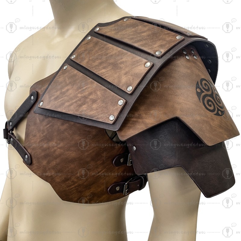 Medieval unilateral shoulder a - Cosplay Props ulasan dan harga