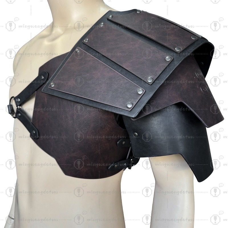 Medieval unilateral shoulder a - Cosplay Props ulasan dan harga