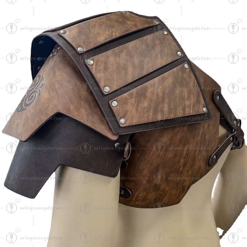 Medieval unilateral shoulder a - Cosplay Props ulasan dan harga