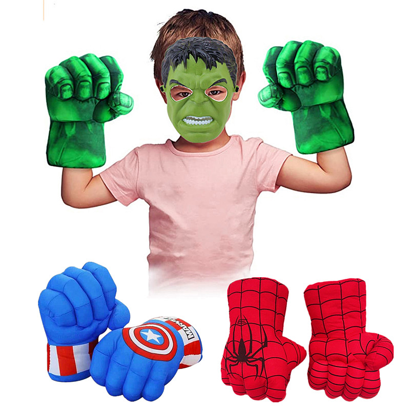 Kids Infinity War Smash Gloves - Cosplay Prop Foam ulasan dan harga