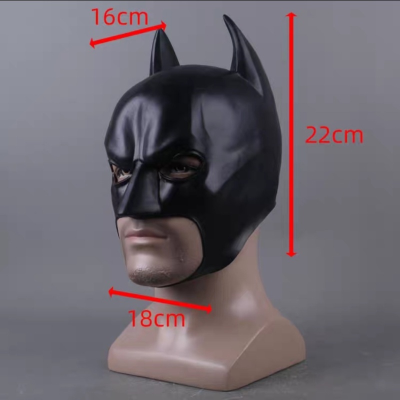 Halloween Bat Mask Latex Headg - Cosplay Bat Prop ulasan dan harga