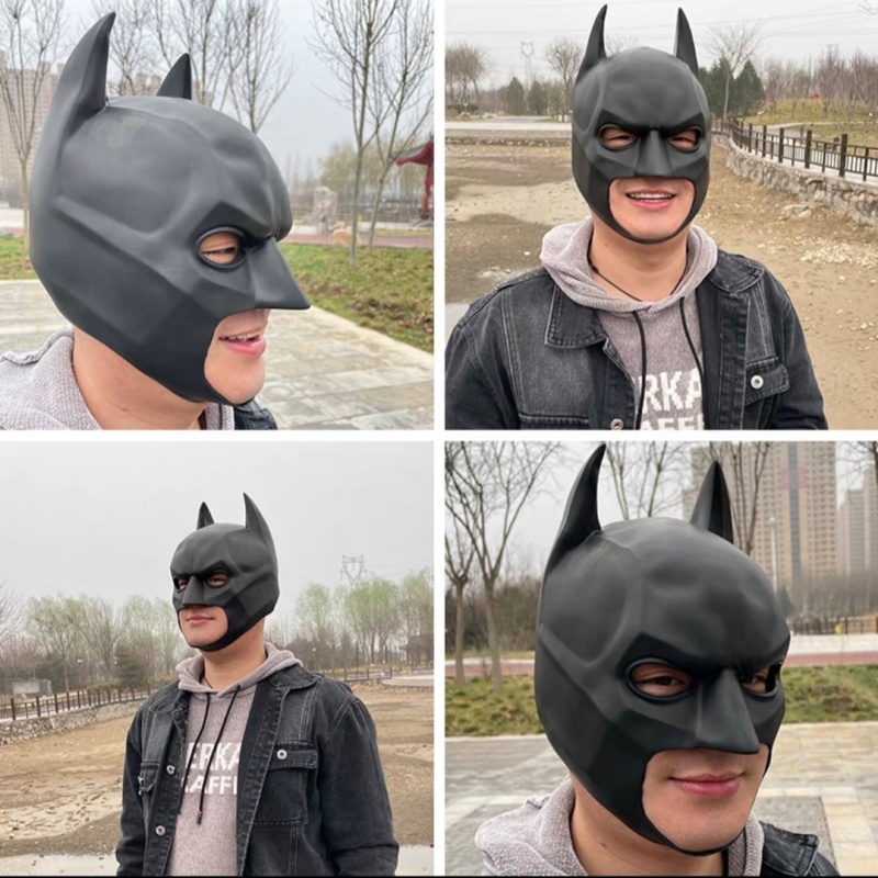 Halloween Bat Mask Latex Headg - Cosplay Bat Prop ulasan dan harga