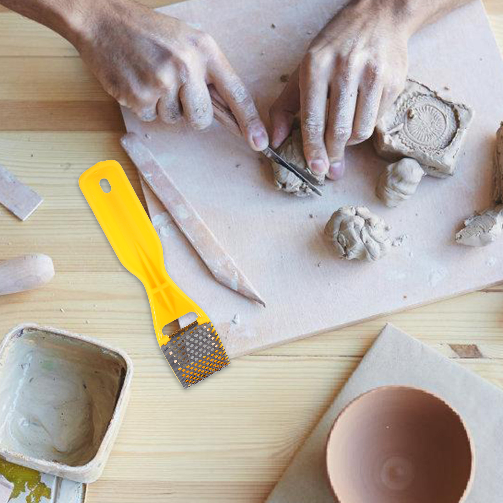 Pottery Shaper Tool Clay Sculp - Foam Clay Sculpt ulasan dan harga