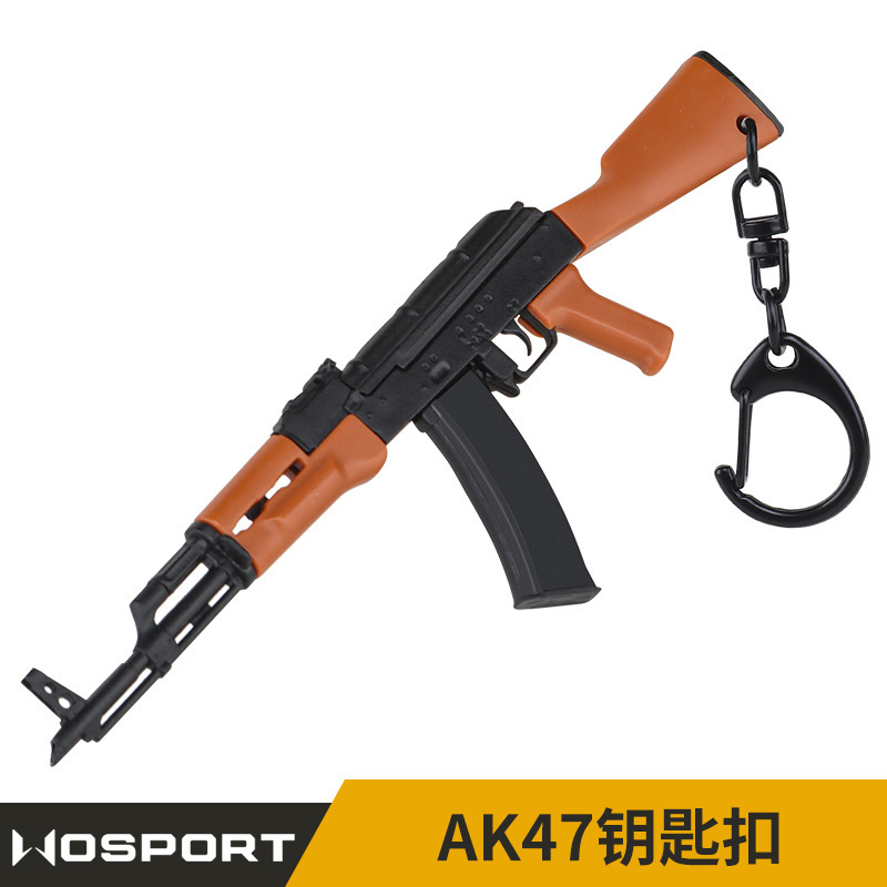 WOSPORT AK47 Model Keychain Ba - Ak47 Cosplay Prop ulasan dan harga
