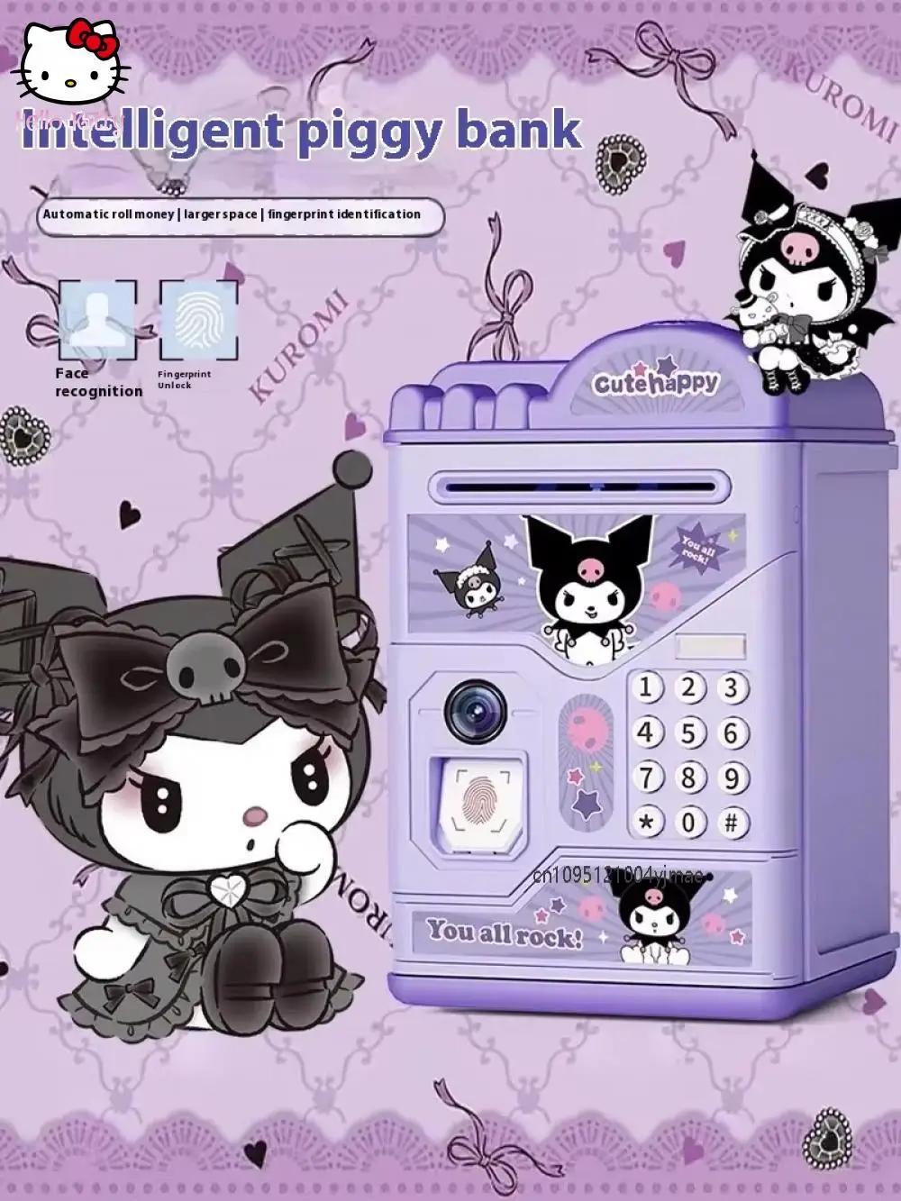 Sanrio Fingerprint Password Fa - Cosplay Prop Designer ulasan dan harga