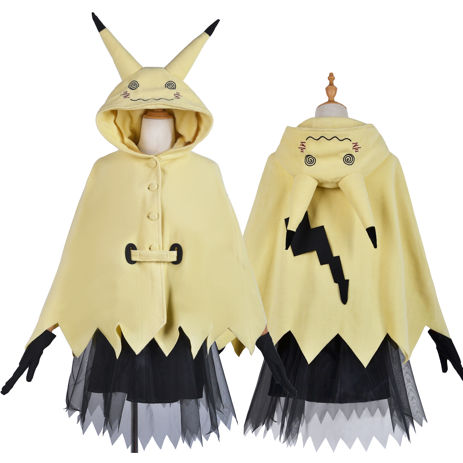 Mimikyu Cosplay Costume Anime  - Cosplay Fire Prop ulasan dan harga