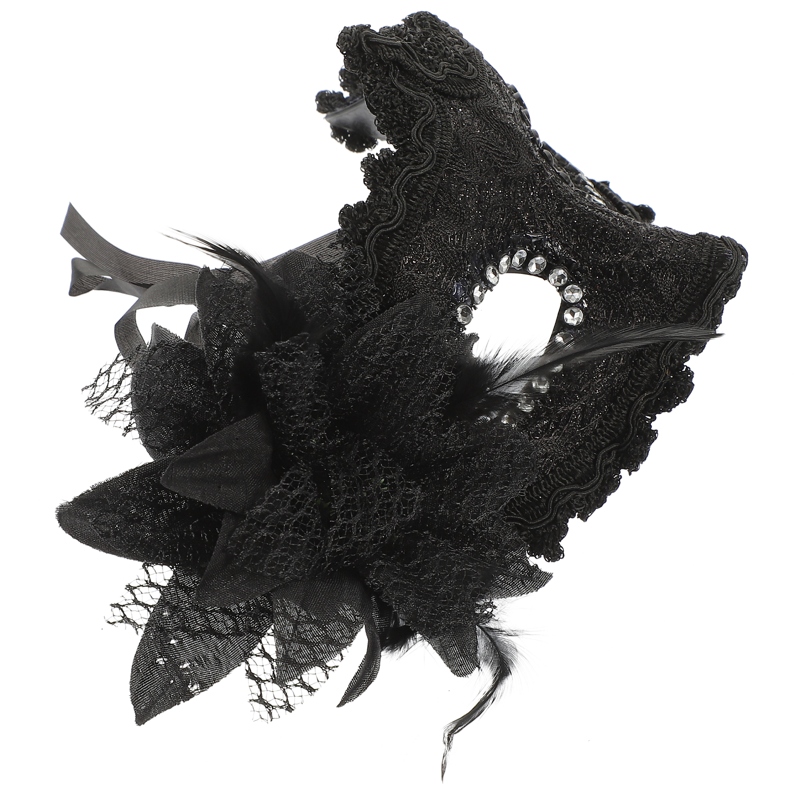 Princess Lace Mask Half Face M - Cosplay Prop Designer ulasan dan harga