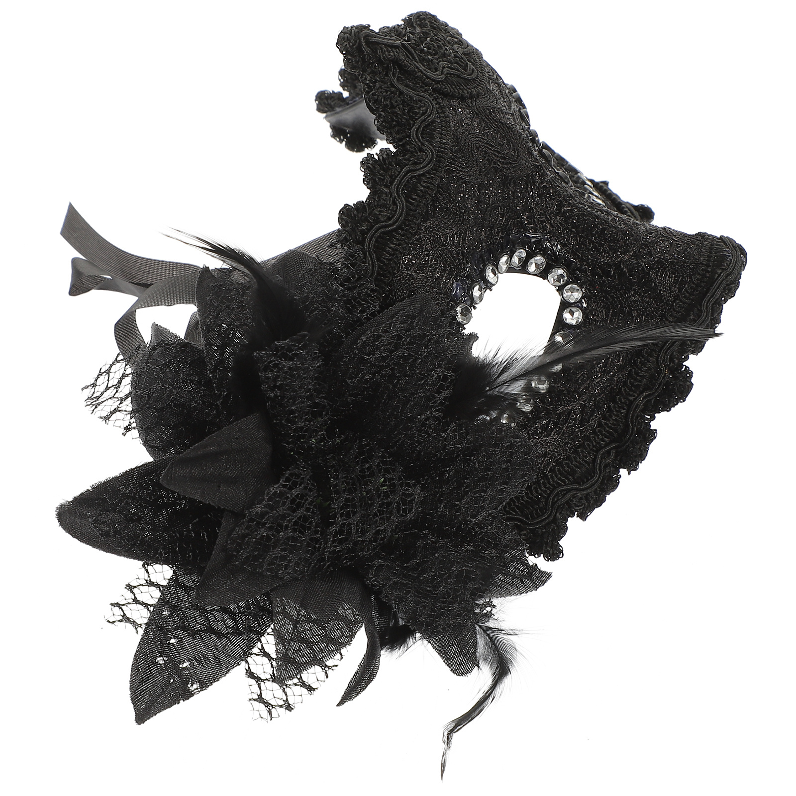 Princess Lace Mask Half Face M - Cosplay Prop Designer ulasan dan harga