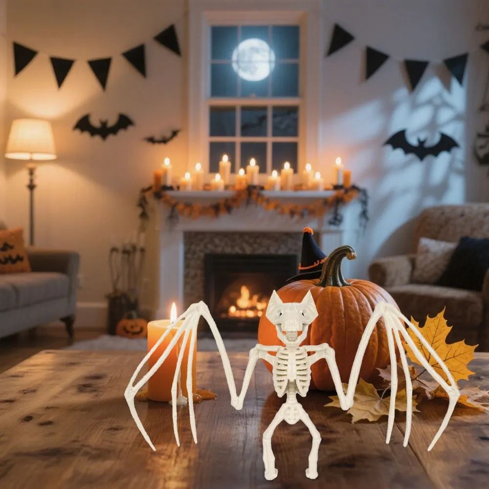 Horror Halloween Bat Skeleton  - Cosplay Bat Prop ulasan dan harga