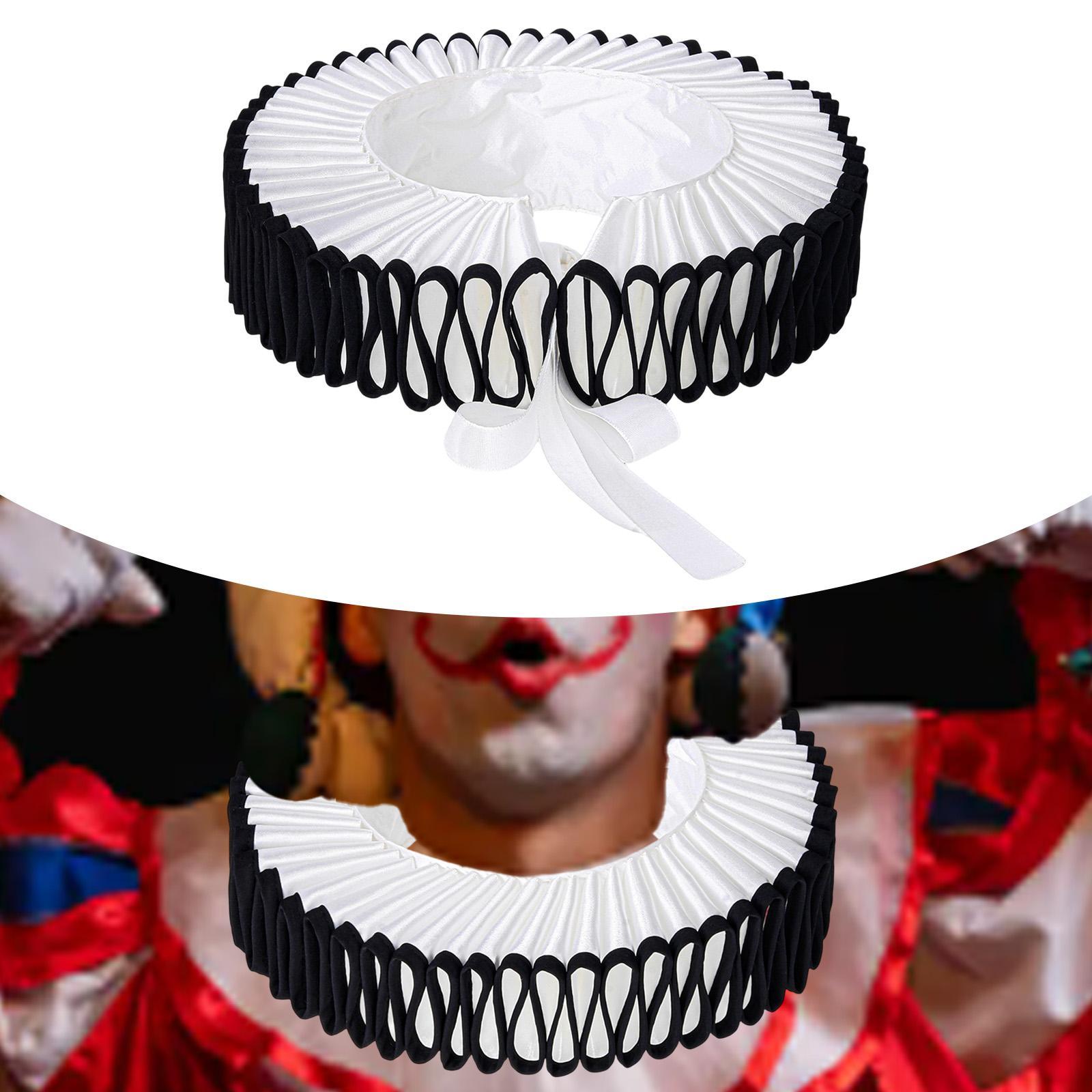 Elizabethan Neck Ruff Ruffled  - Detachable Cosplay Prop ulasan dan harga