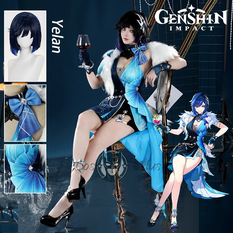 Genshin Impact Yelan Cosplay C - Cosplay Props ulasan dan harga