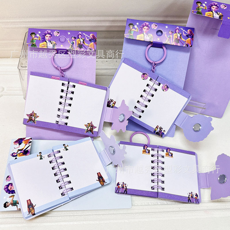4PCS K-pop Mini Keychain Noteb - Cosplay Prop Book ulasan dan harga
