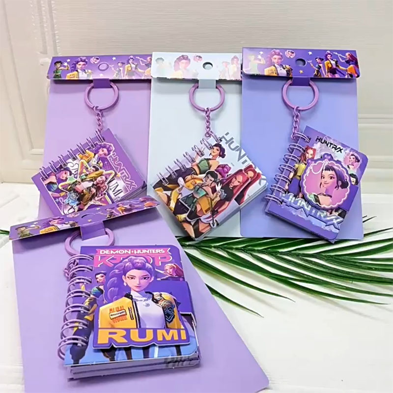4PCS K-pop Mini Keychain Noteb - Cosplay Prop Book ulasan dan harga