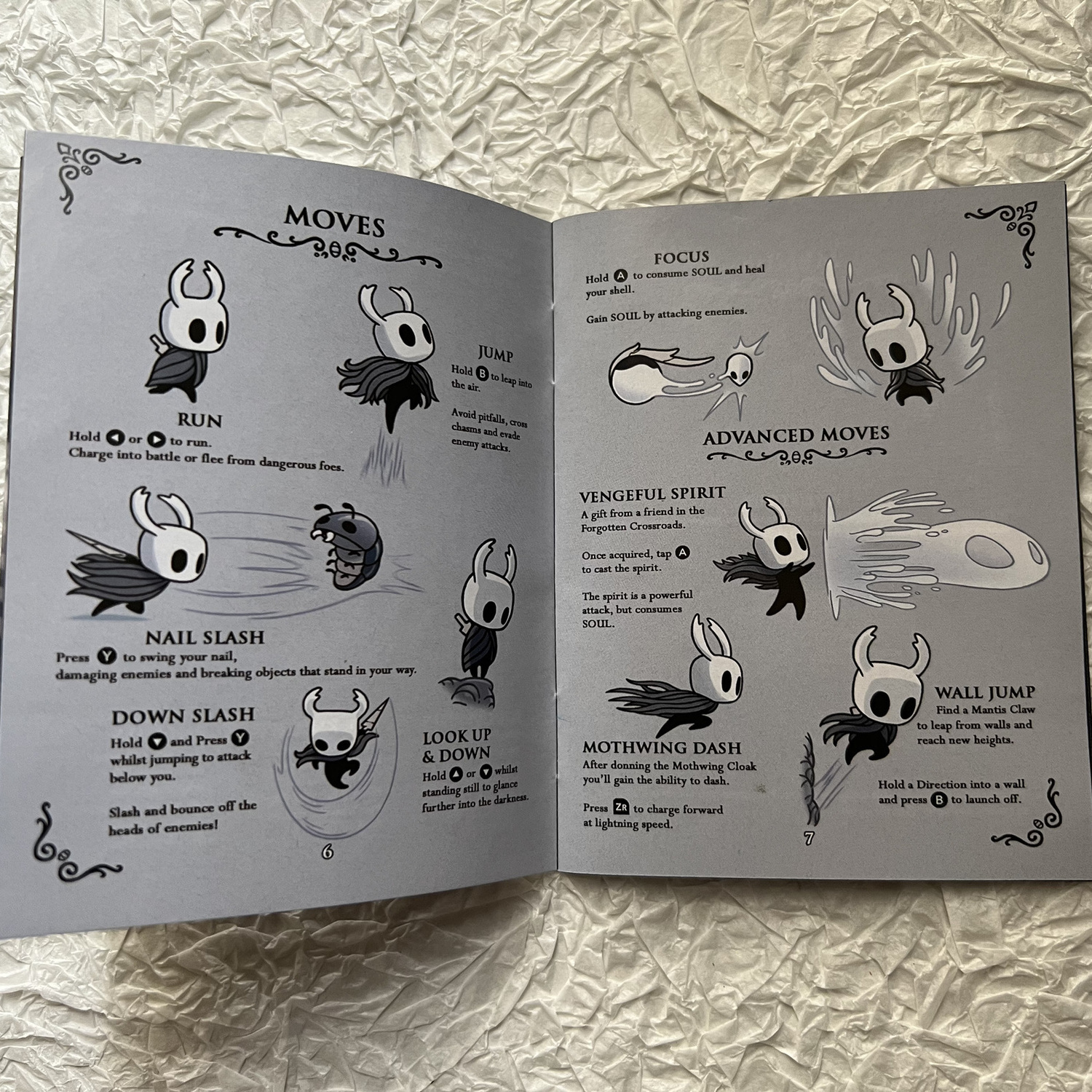Game Hollow Knight Instruction - Cosplay Prop Book ulasan dan harga