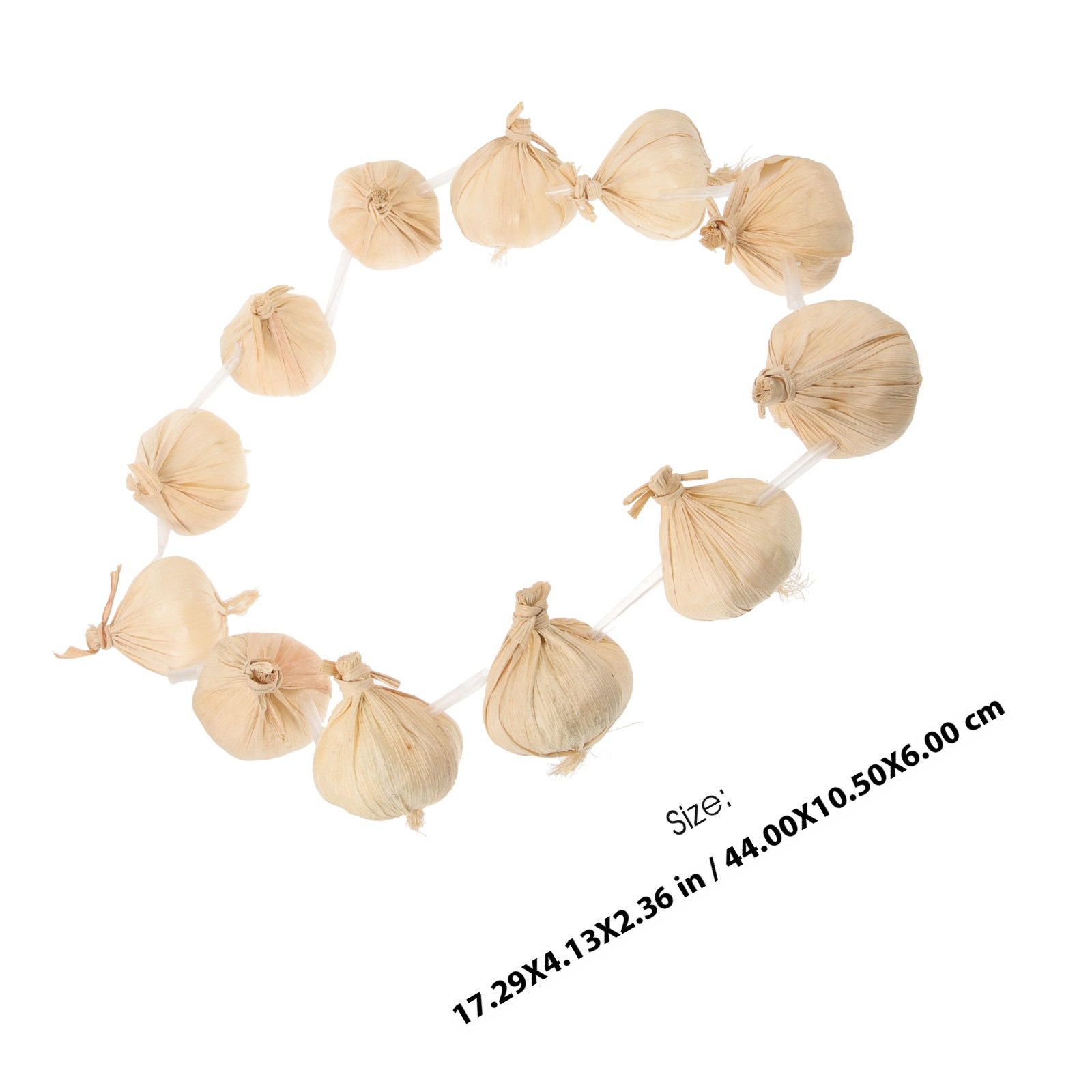 Artificial Garlic String Wreat - Cosplay Prop Foam ulasan dan harga