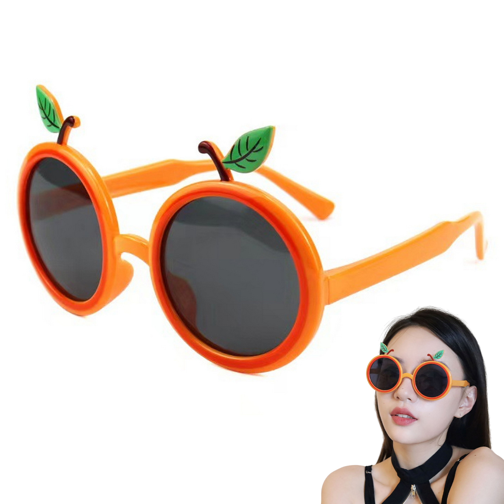 Cartoon Pineapple Sunglasses H - Cosplay Prop Designer ulasan dan harga