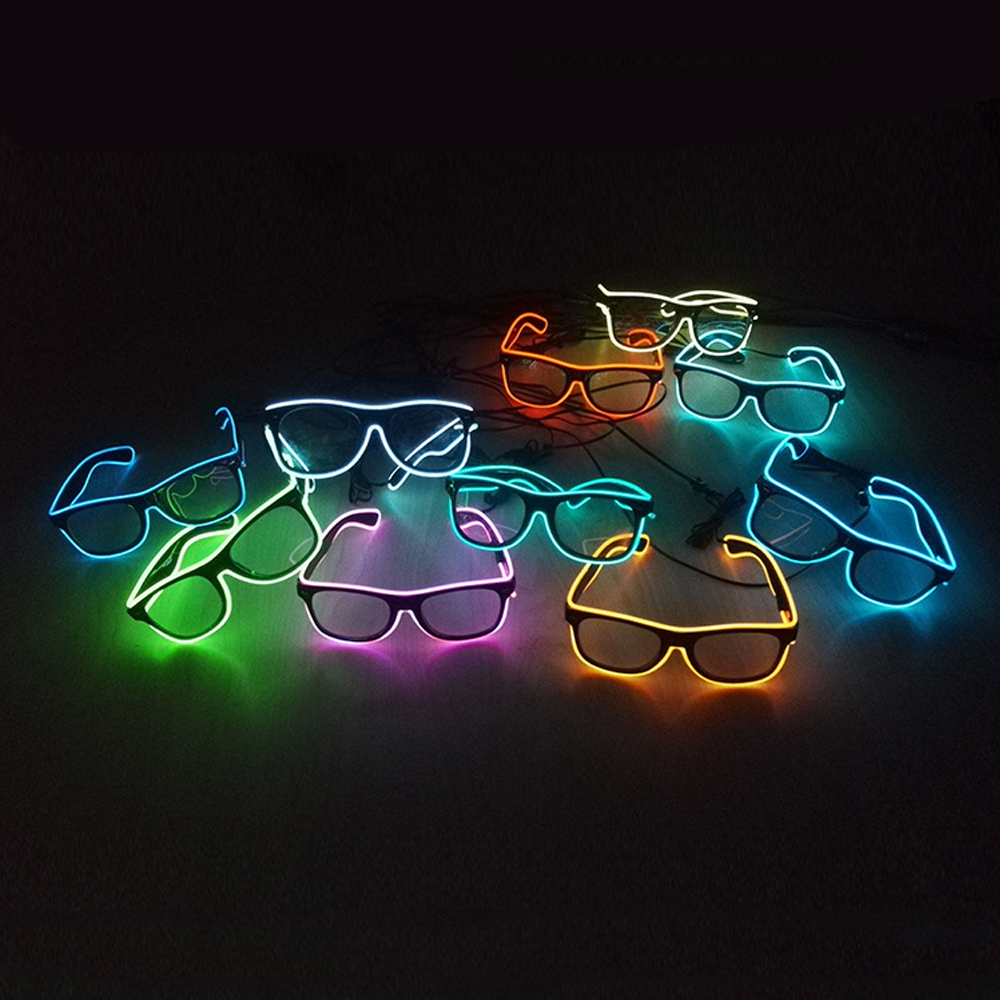 1PC Flashing EL Wire Led Glass - Led El Wire ulasan dan harga