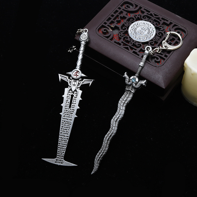 Game Doom Eternal Crucible Bla - Keyblade Cosplay Prop ulasan dan harga