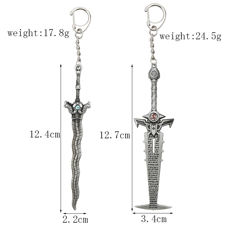 Game Doom Eternal Crucible Bla - Keyblade Cosplay Prop ulasan dan harga