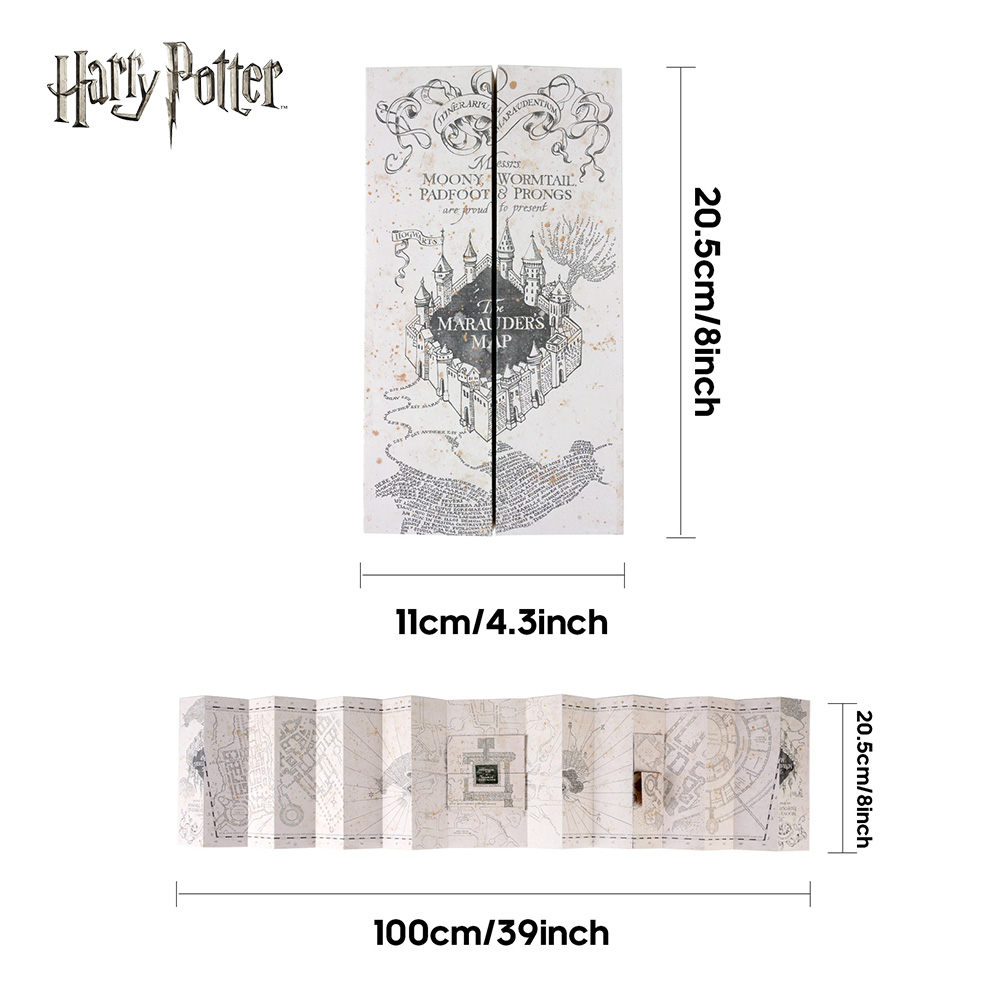 1PC Map Of The Marauder's Scho - Cosplay Props ulasan dan harga