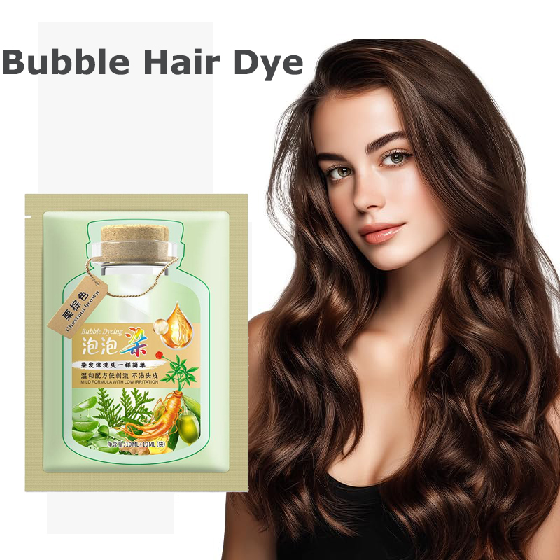 30ML/Bag Bubble Hair Dye Shamp - Hair Spray Color ulasan dan harga