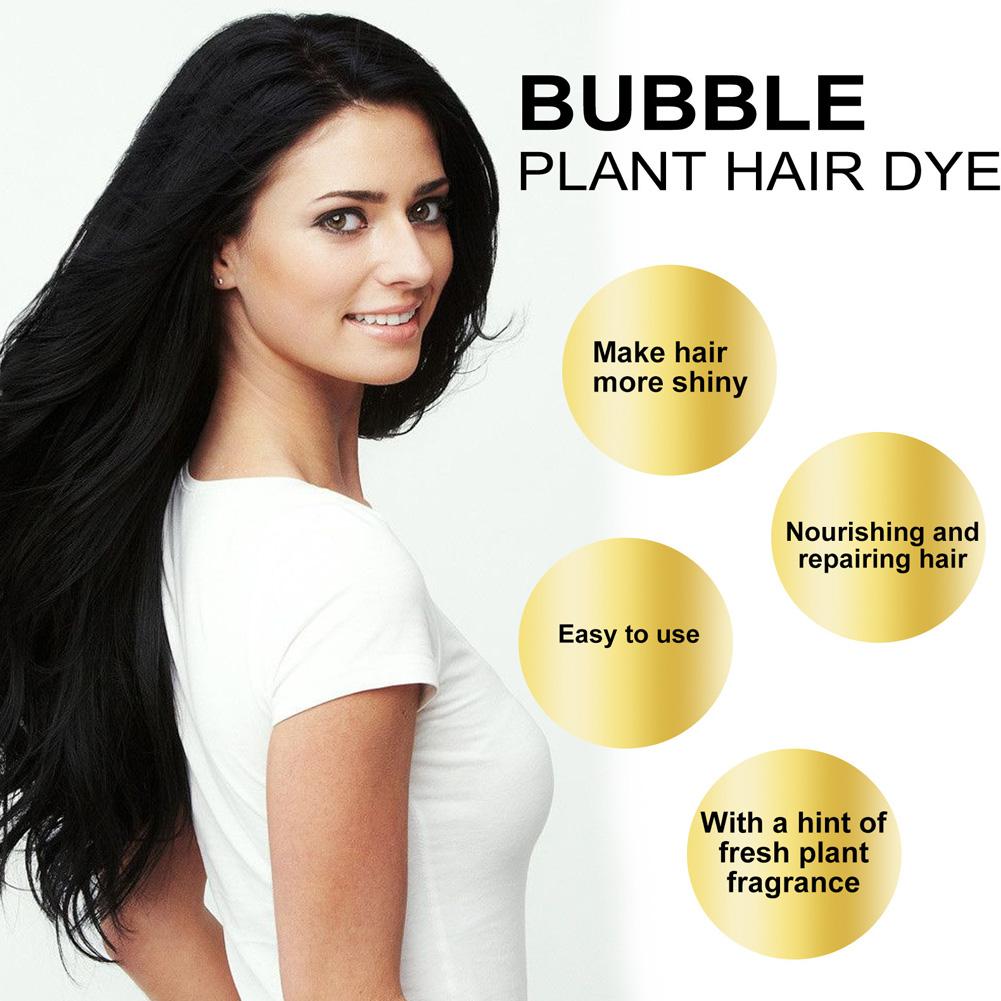 30ML/Bag Bubble Hair Dye Shamp - Hair Spray Color ulasan dan harga